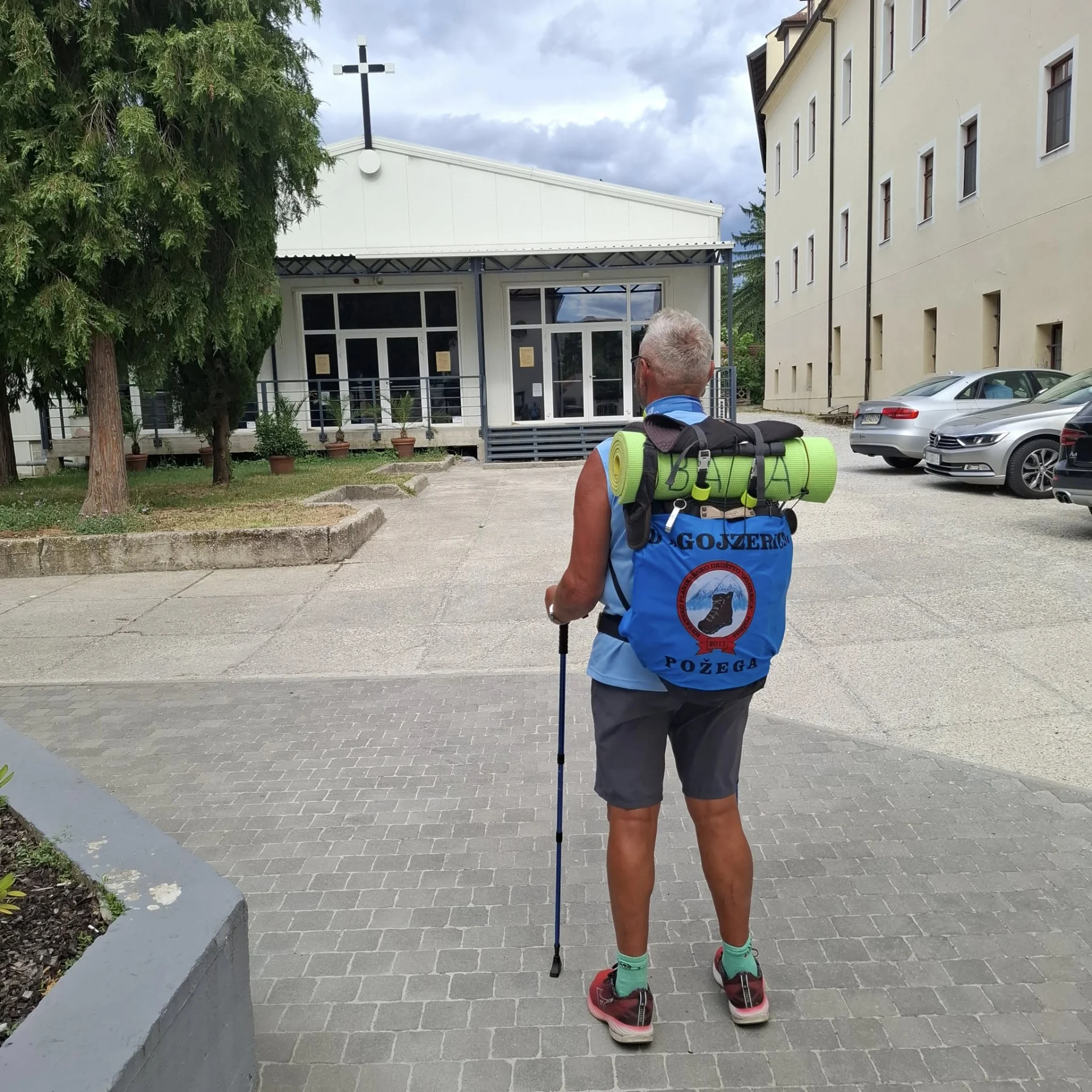 Ivan Šedevi na 13-dnevnom hodošašću: Požeške Sesvete – Sv. Eufemija Rovinj