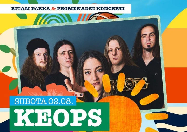 Metal večer u gradskom parku u NG: KEOPS dolazi s novom pjevačicom