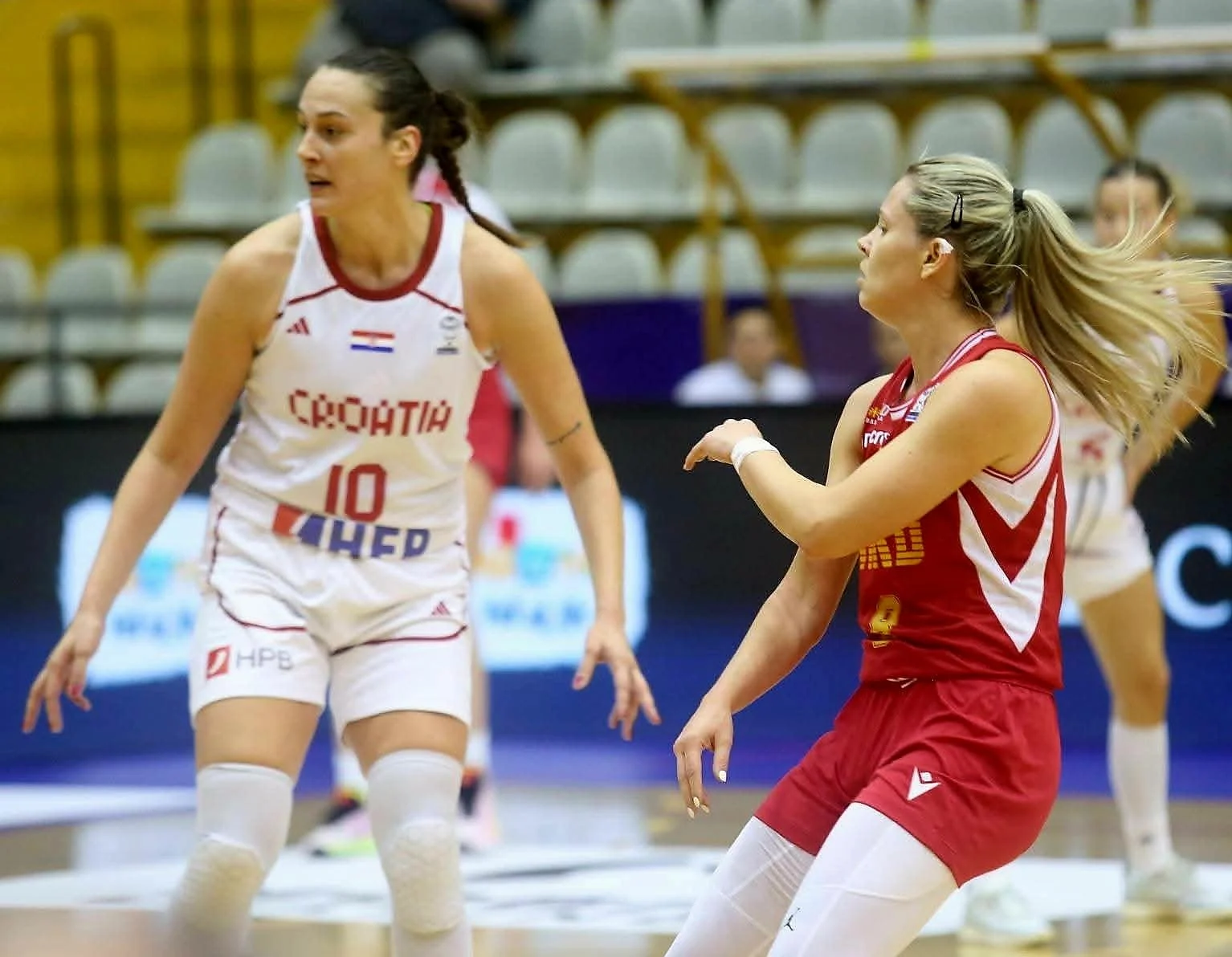 Uvjerljiva pobjeda hrvatskih košarkašica nad Sjevernom Makedonijom u Slavonskom Brodu