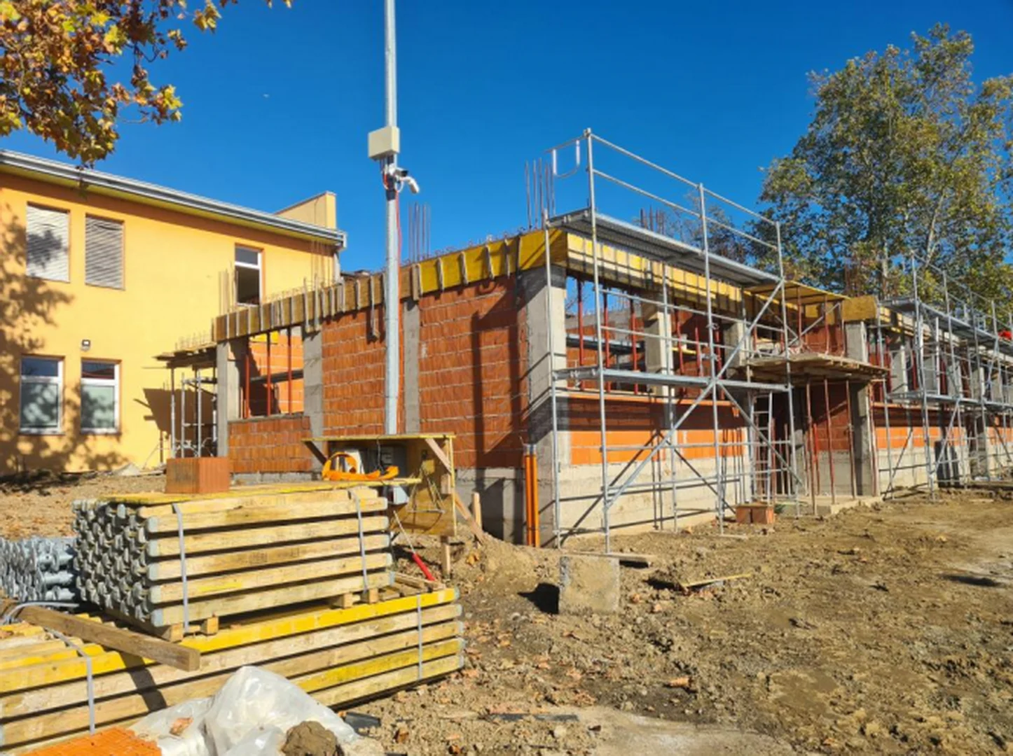 Radovi na dogradnji Osnovne škole Đuro Pilar u punom zamahu