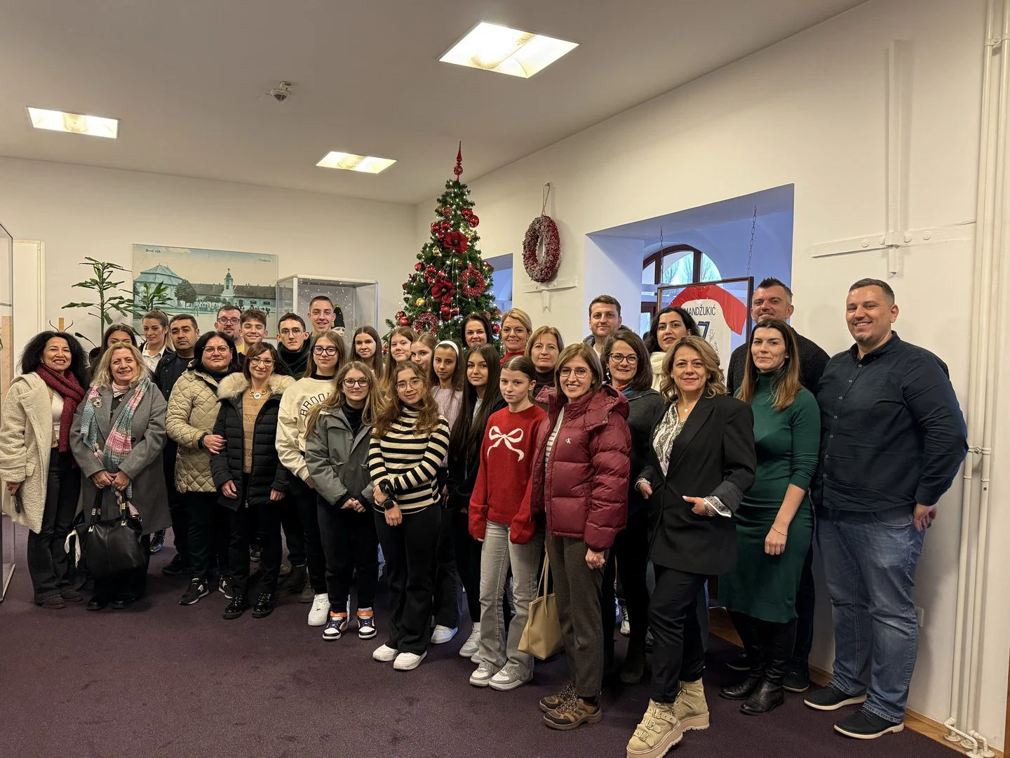 U Gradskoj upravi održan prijem za učenike i učitelje iz Italije, Rumunjske i Turske