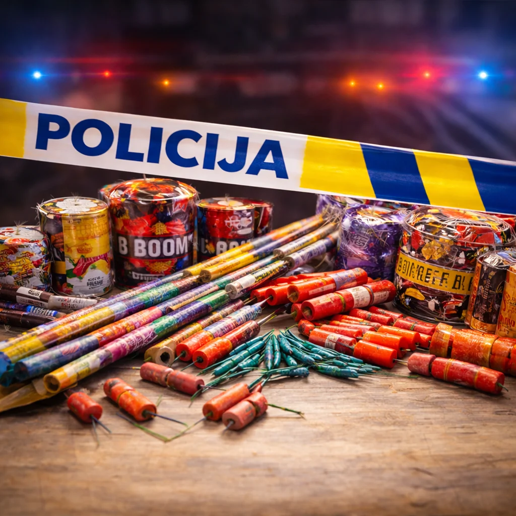 Maloljetnik nedozvoljeno posjedovao pirotehniku