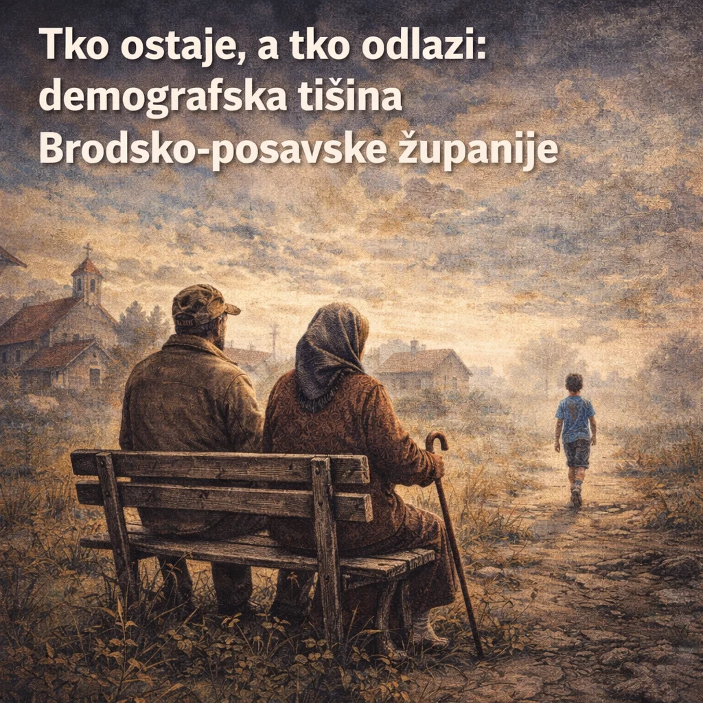 Tko ostaje, a tko odlazi: demografska tišina Brodsko-posavske županije