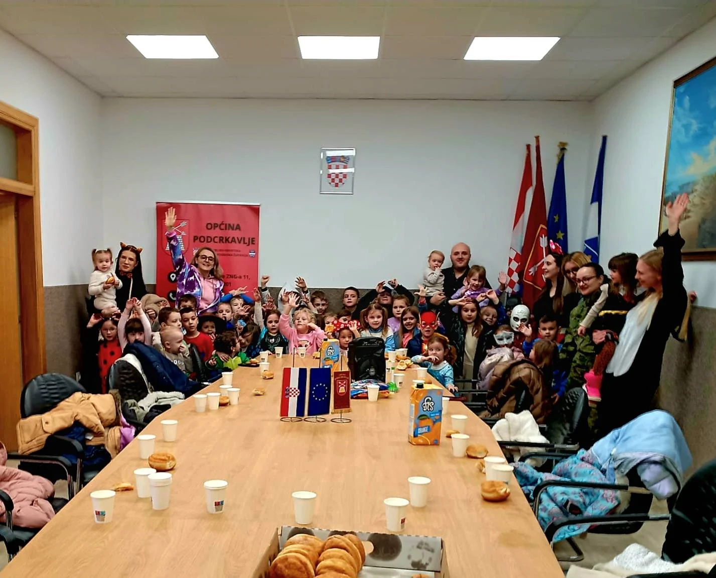 Druženje s najmlađima u Općini Podcrkavlje