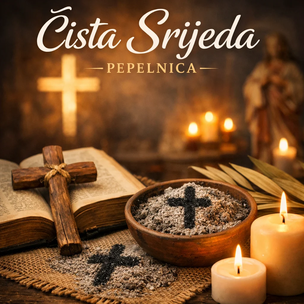 Danas je Čista srijeda – početak korizme i vrijeme duhovne obnove