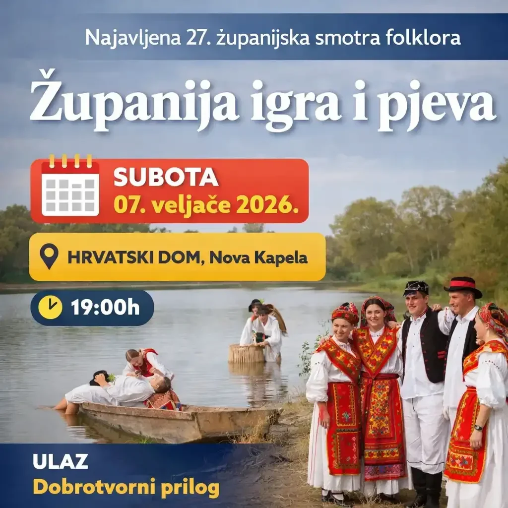 27. Županijska smotra folklora u Novoj Kapeli