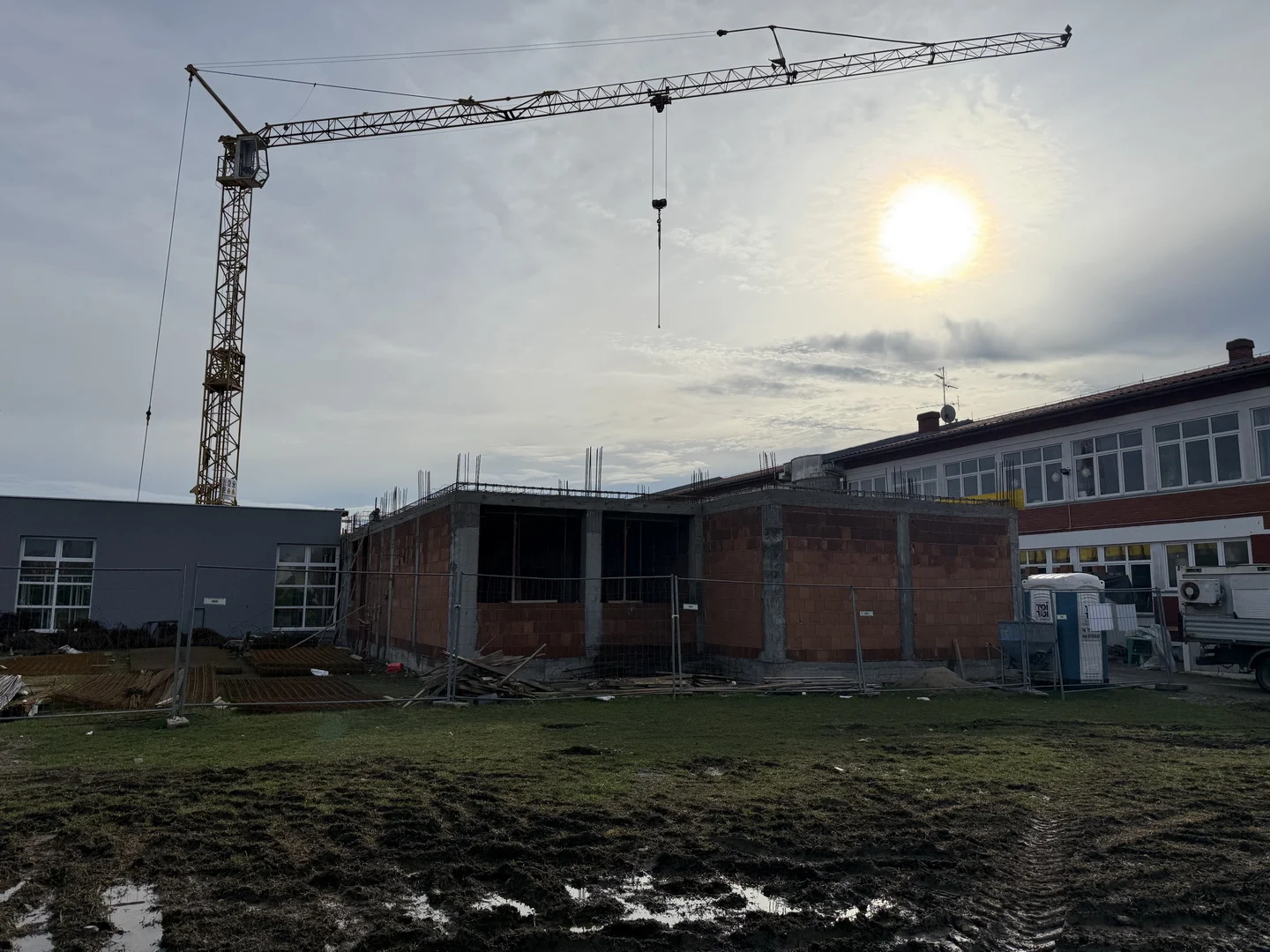 Nastavlja se obnova Područne škole Kolonija: Vidljiv napredak na gradilištu