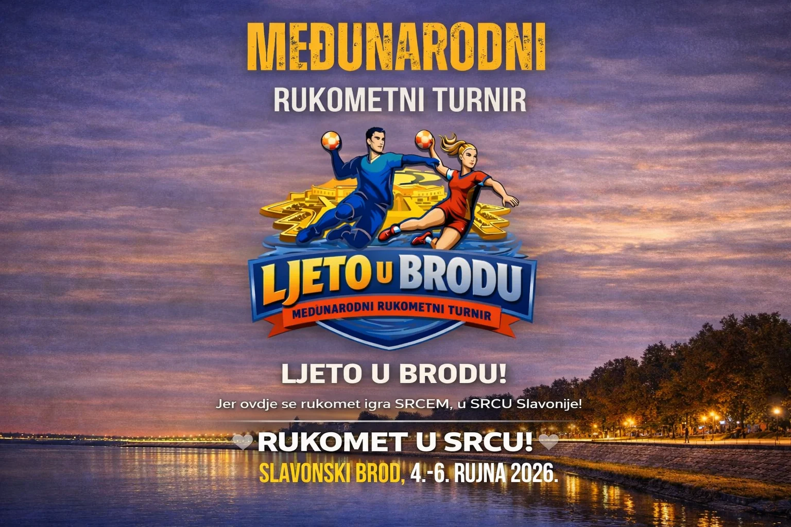 Otvorene prijave za međunarodni rukometni turnir “Ljeto u Brodu 2026.”
