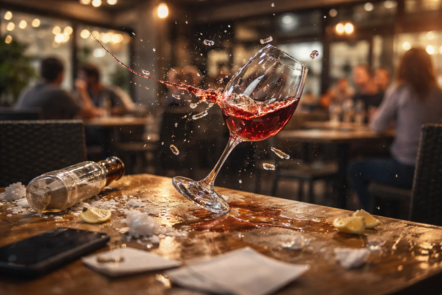 Pijana žena napala konobaricu