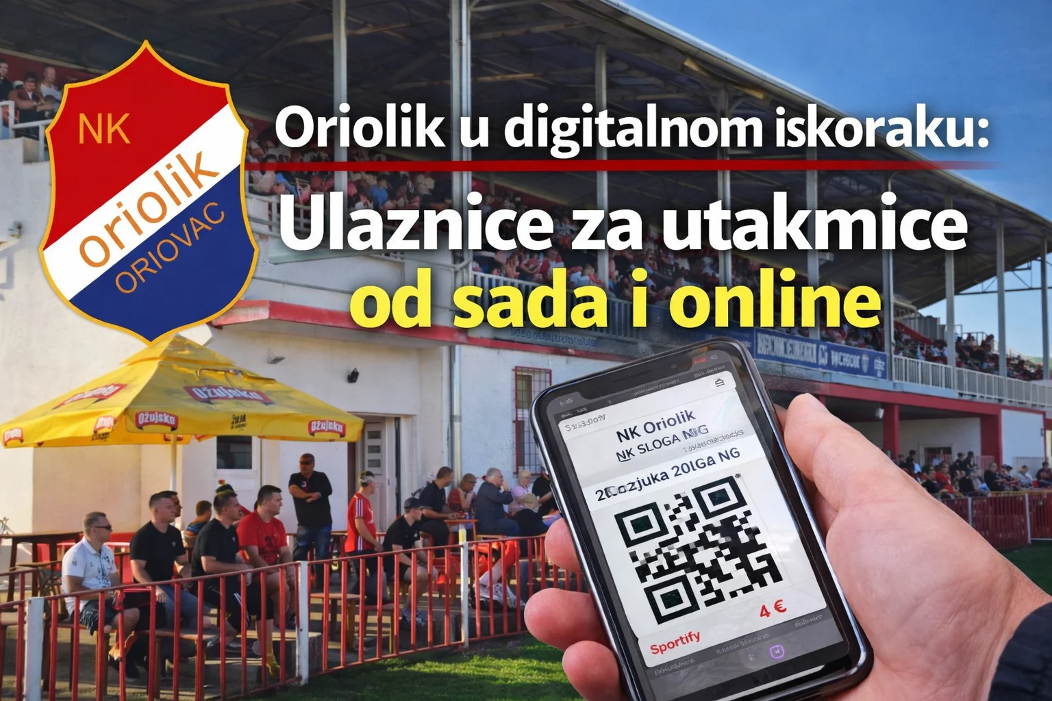 Oriolik u digitalnom iskoraku: ulaznice za utakmice od sada i online