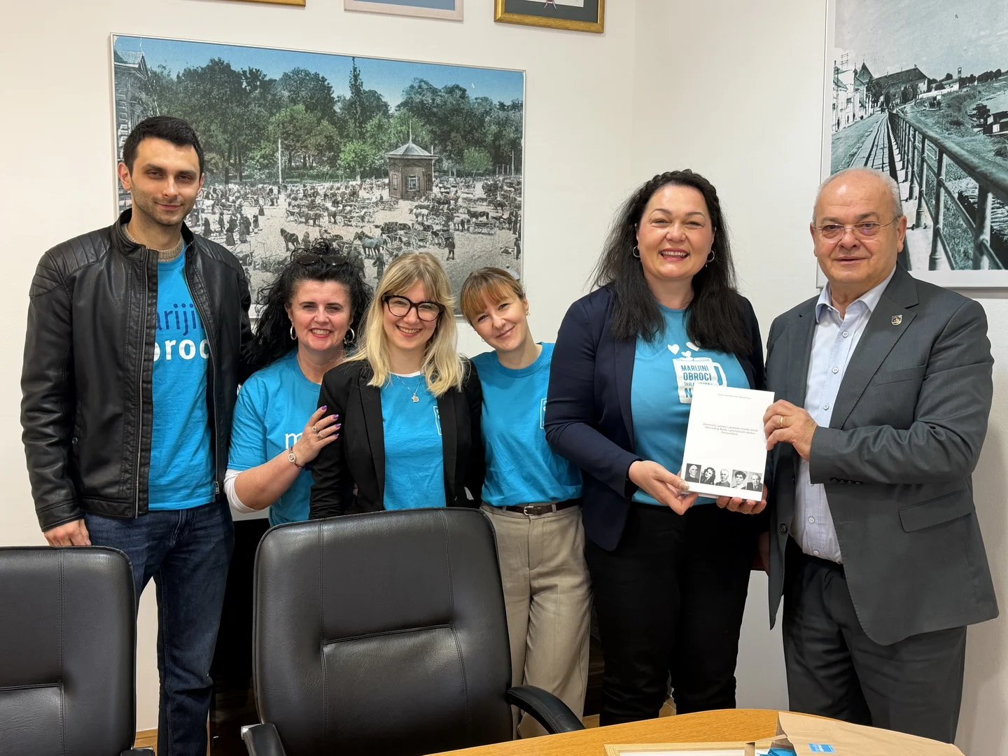 Gradonačelnik Mirko Duspara primio volontere Marijinih obroka povodom 10 godina djelovanja u Slavonskom Brodu