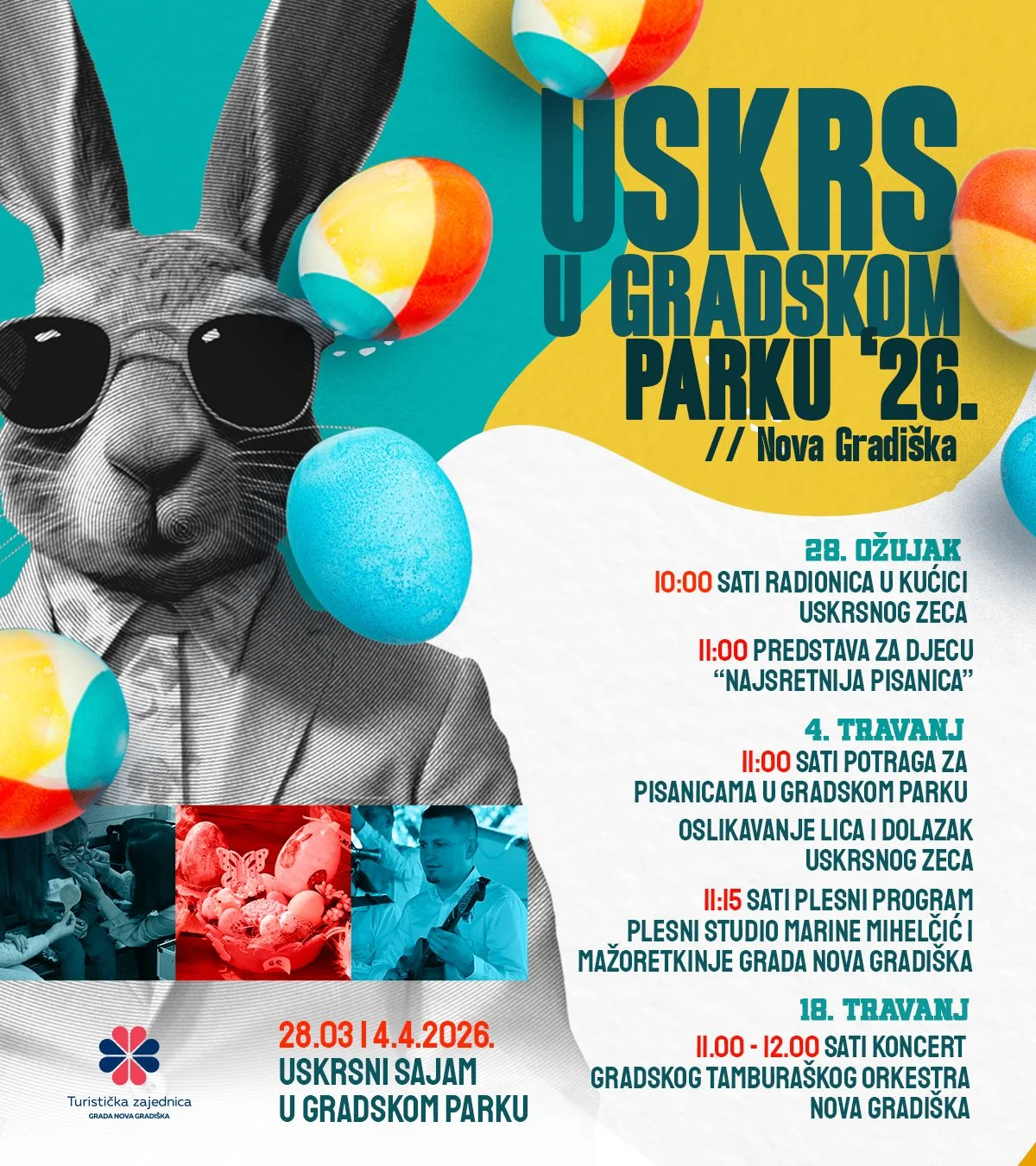 Nova Gradiška: “Uskrs u gradskom parku 2026.”