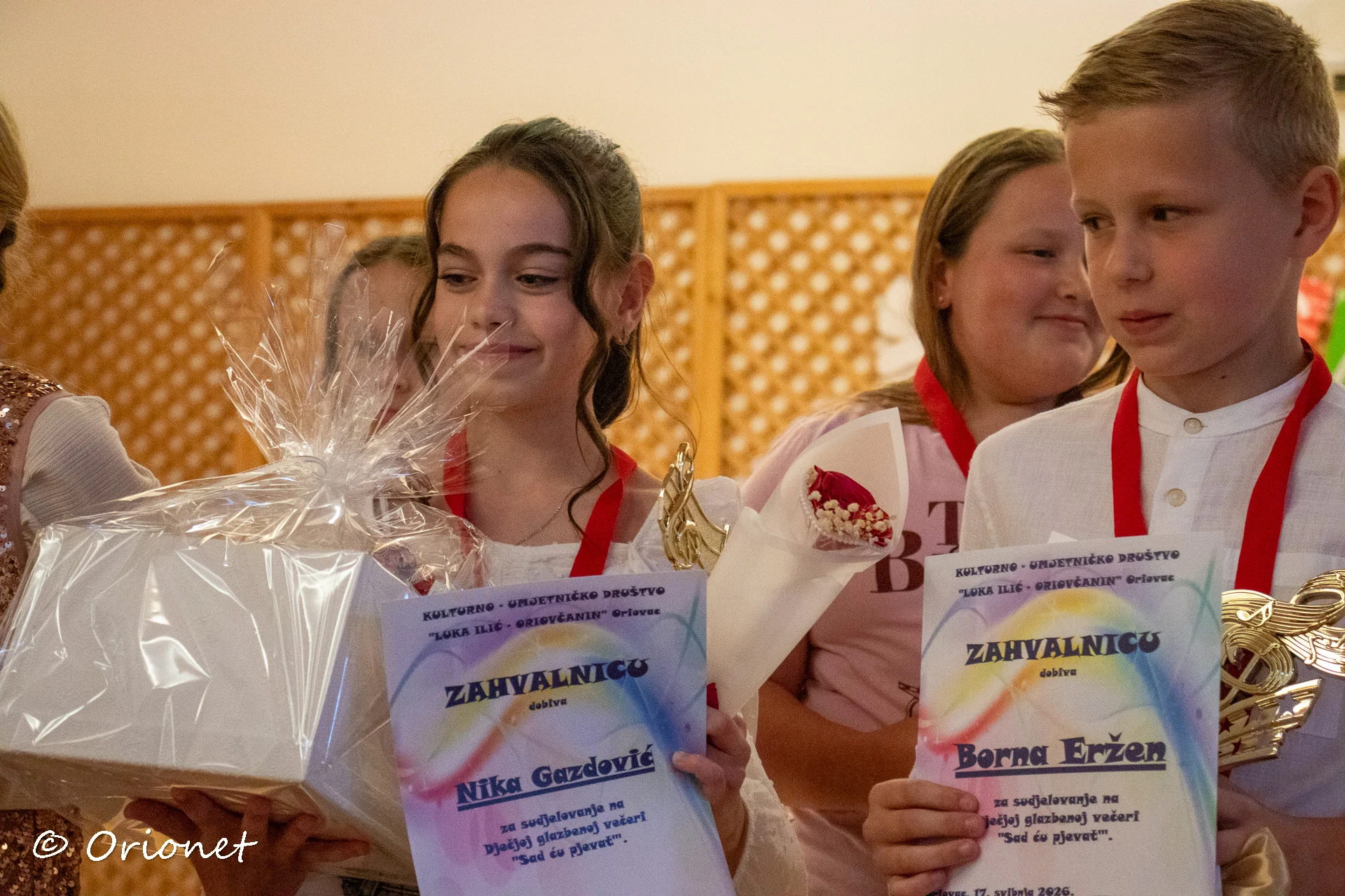FOTO: Nika Gazdović pobjednica smotre “Sad ću pjevati”