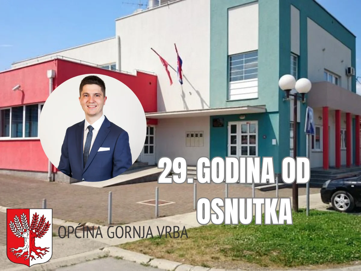 Općina Gornja Vrba slavi 29 godina: Večeras svečana sjednica i domjenak za mještane