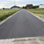 Asfaltirana ulica Valentina Benošića u Sibinju