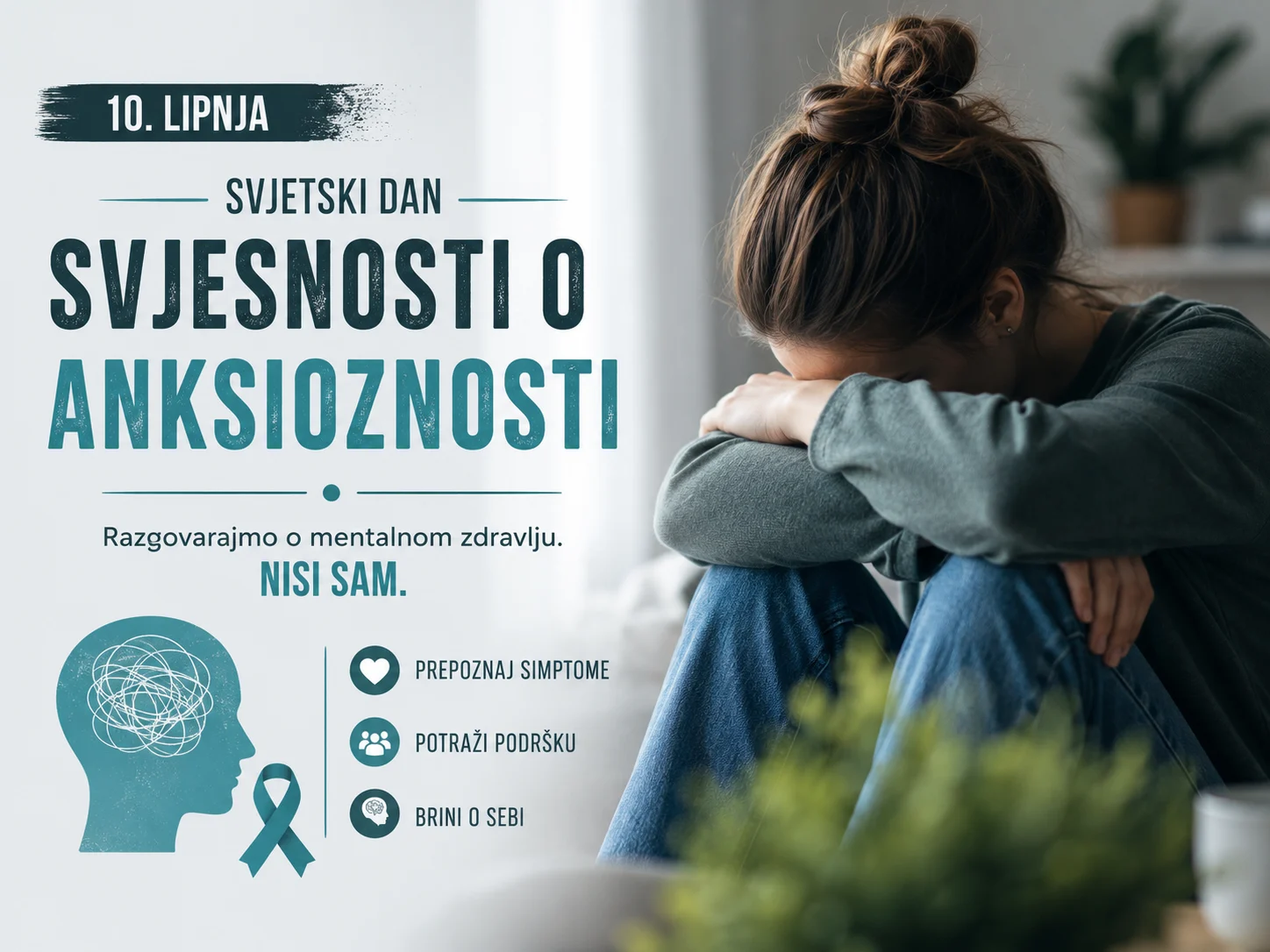 Danas se obilježava Svjetski dan svjesnosti o anksioznosti