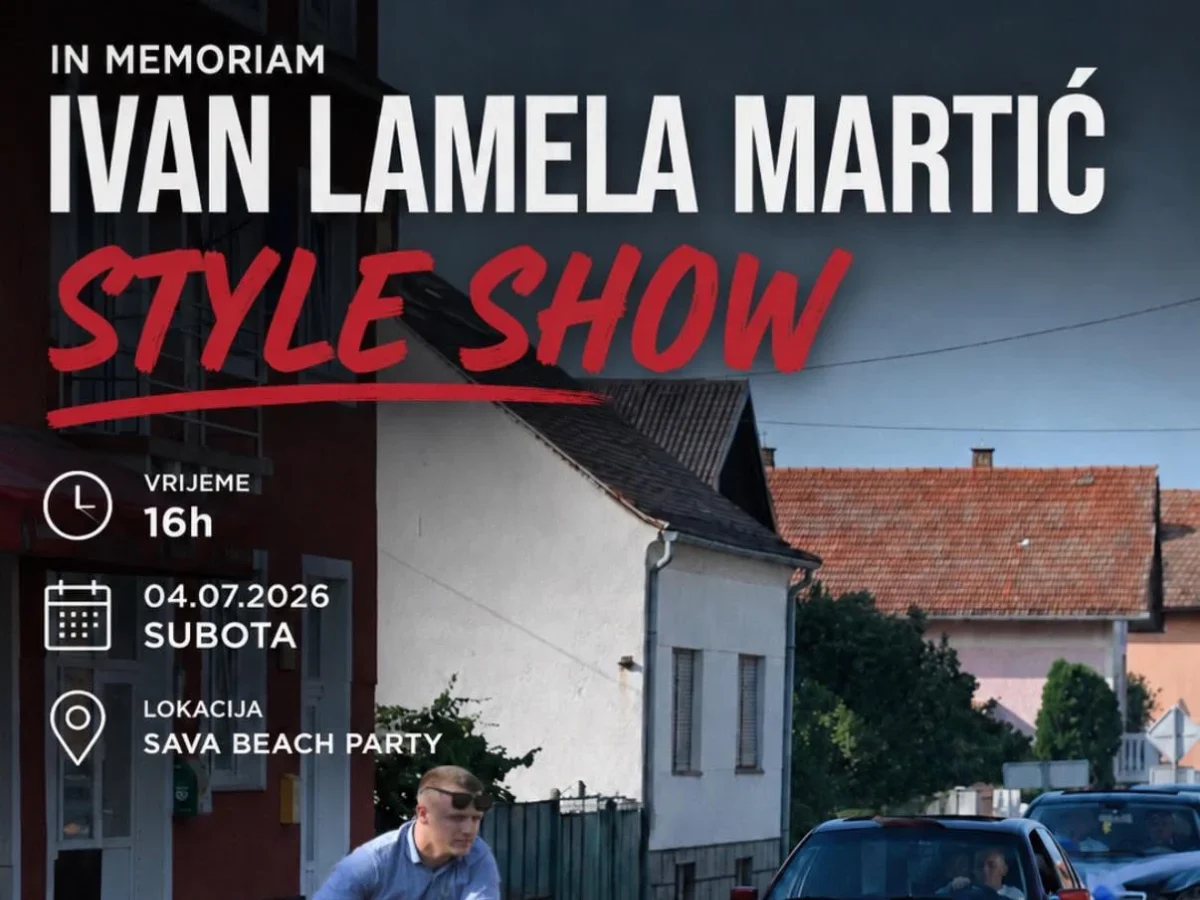 Memorijalni Style Show u čast Ivanu „Lameli” Martiću okupit će ljubitelje automobila na Savi